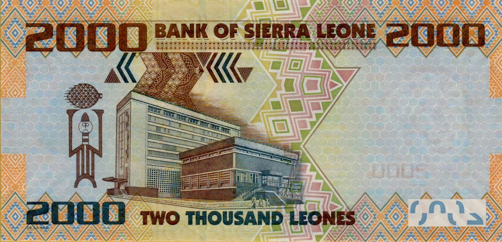 Sierra Leone 2000 2010 UNC P-31/a